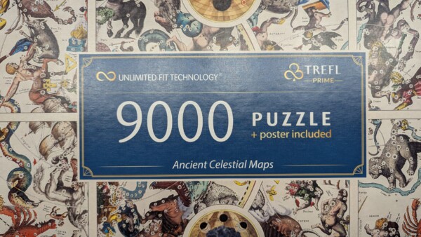 Ancient Celestial Maps 9000 Puzzle