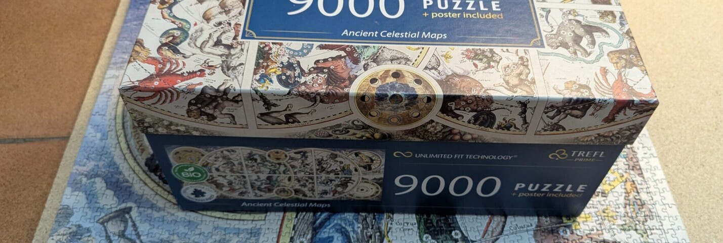 Ancient Celestial Maps 9000 Puzzle