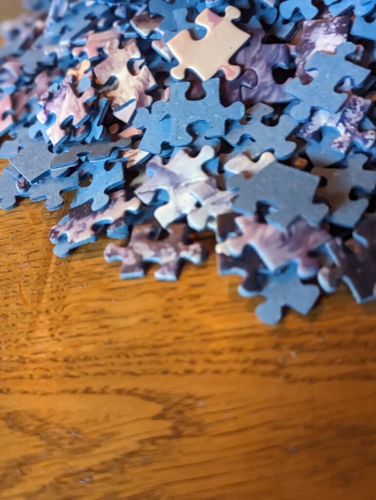 Ravensburger 1000 Teile Puzzle „Arktische Wölfe“