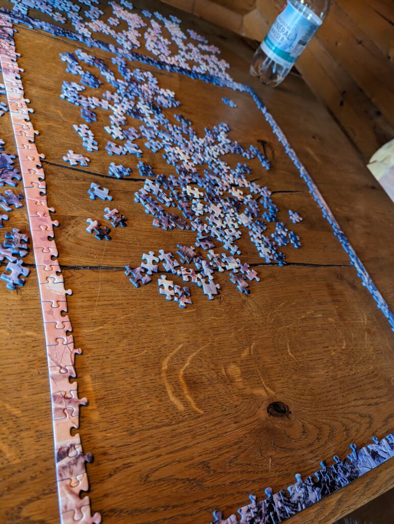 Ravensburger 1000 Teile Puzzle „Arktische Wölfe“