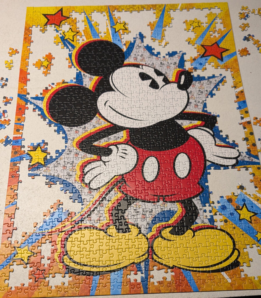 Ravensburger Puzzle „Retro Mickey“ (1000 Teile)