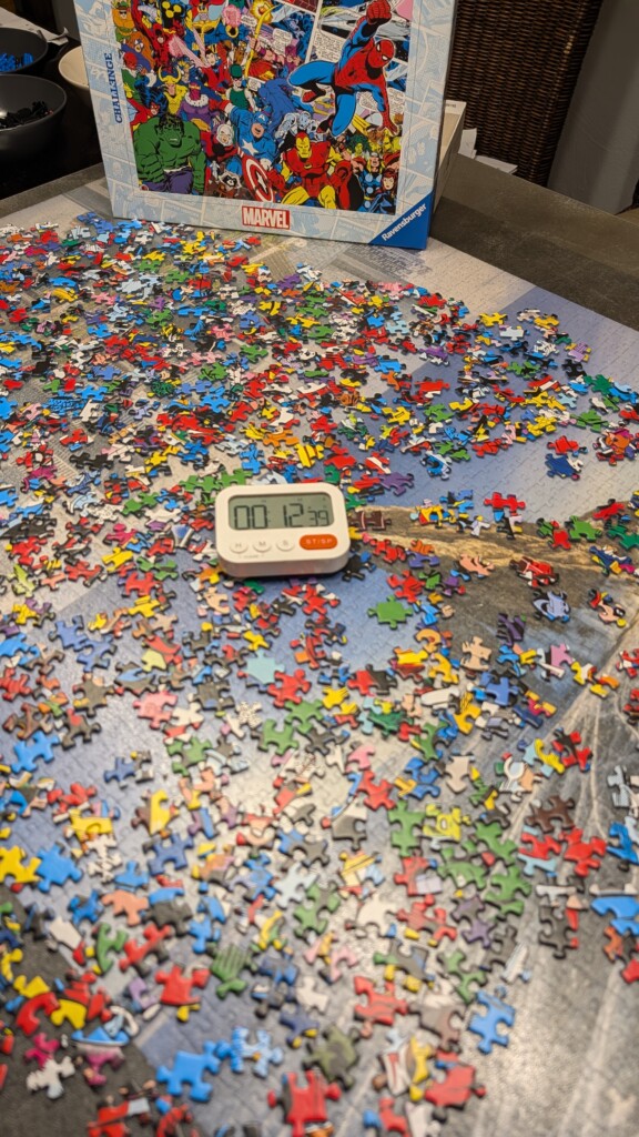 Ravensburger Puzzle - Marvel Challenge - 1000 Teile Puzzle