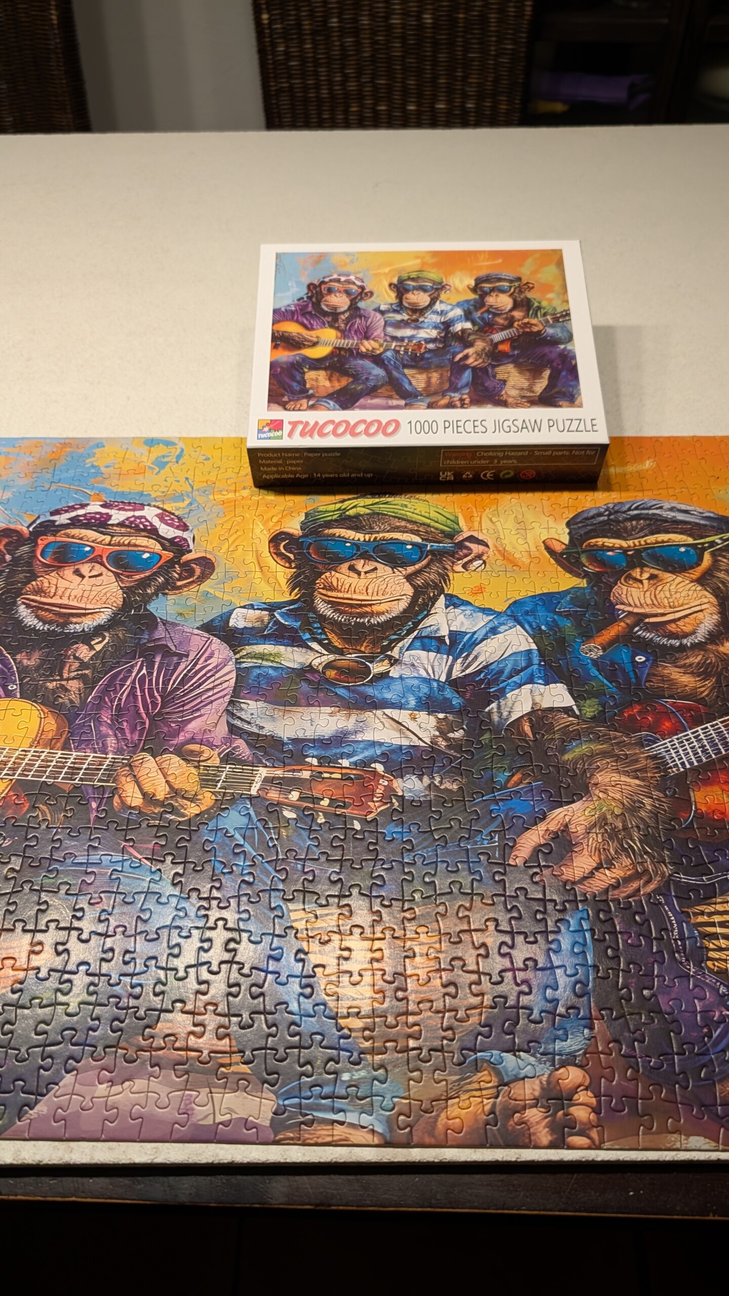 Tucocoo 1000 Teile – Rock-Affen