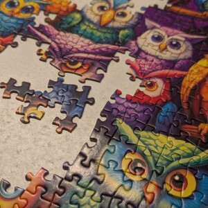 HUADADA - Owl Family - 1000 Teile-Puzzle