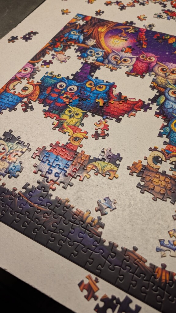 HUADADA - Owl Family - 1000 Teile-Puzzle