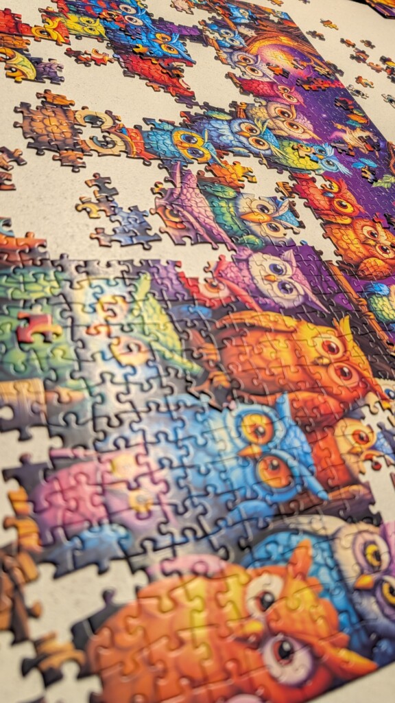 HUADADA - Owl Family - 1000 Teile-Puzzle