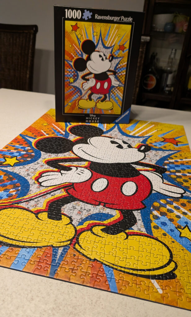 Ravensburger Puzzle „Retro Mickey“ (1000 Teile)