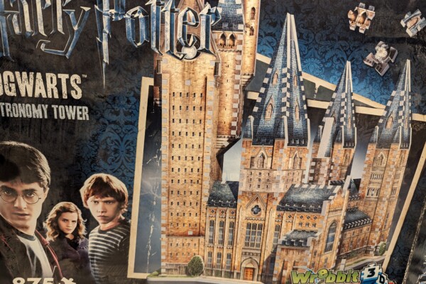 Hogwarts Astronomieturm – Harry Potter (875 Teile) , 3D Puzzle – Wrebbit3D