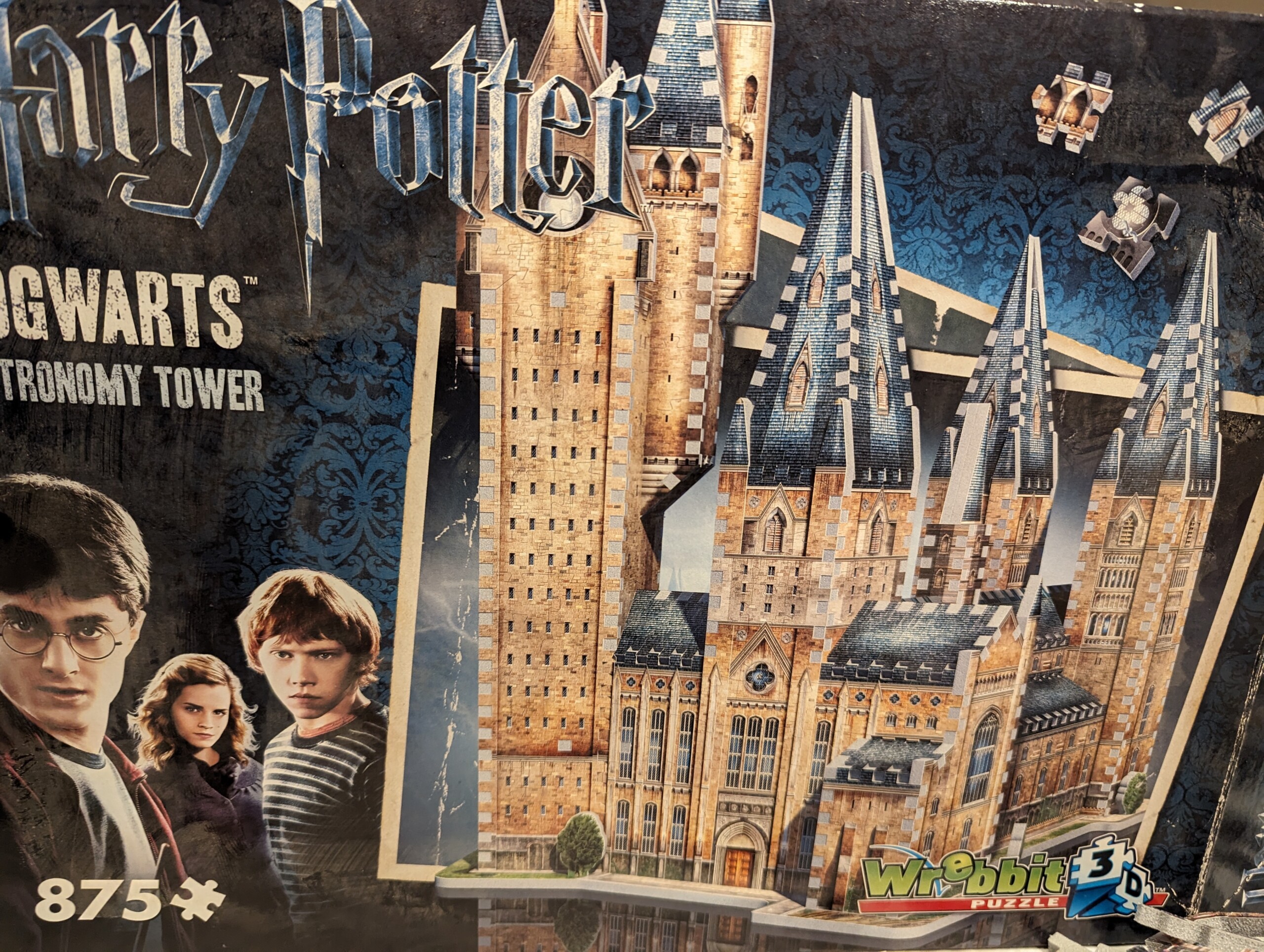 Hogwarts Astronomieturm – Harry Potter (875 Teile) , 3D Puzzle – Wrebbit3D – Erfahrungsbericht