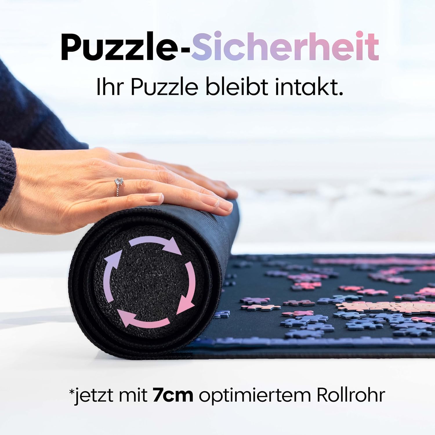 Puzzlup Puzzlematte bis 5000 Teile – 118 x 170 cm (Modell Gift 5000) 6 Puzzlup Puzzlematte bis 5000 Teile