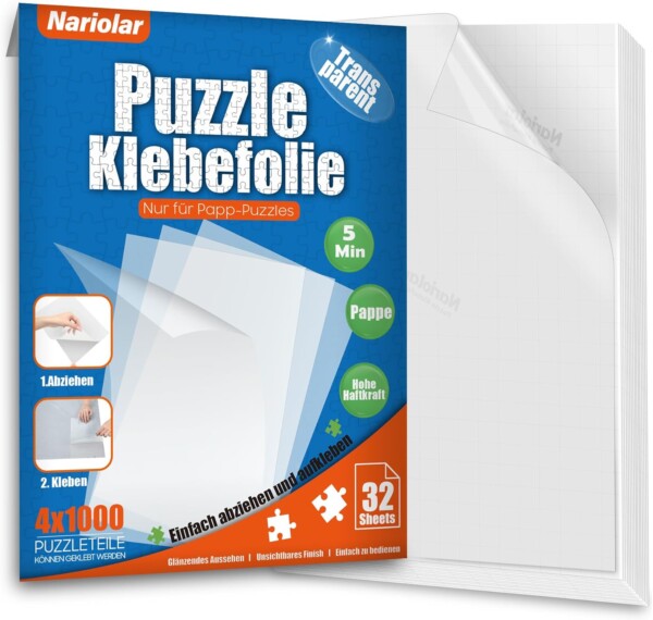 Nariolar Ultra-haftende Puzzle Klebefolie