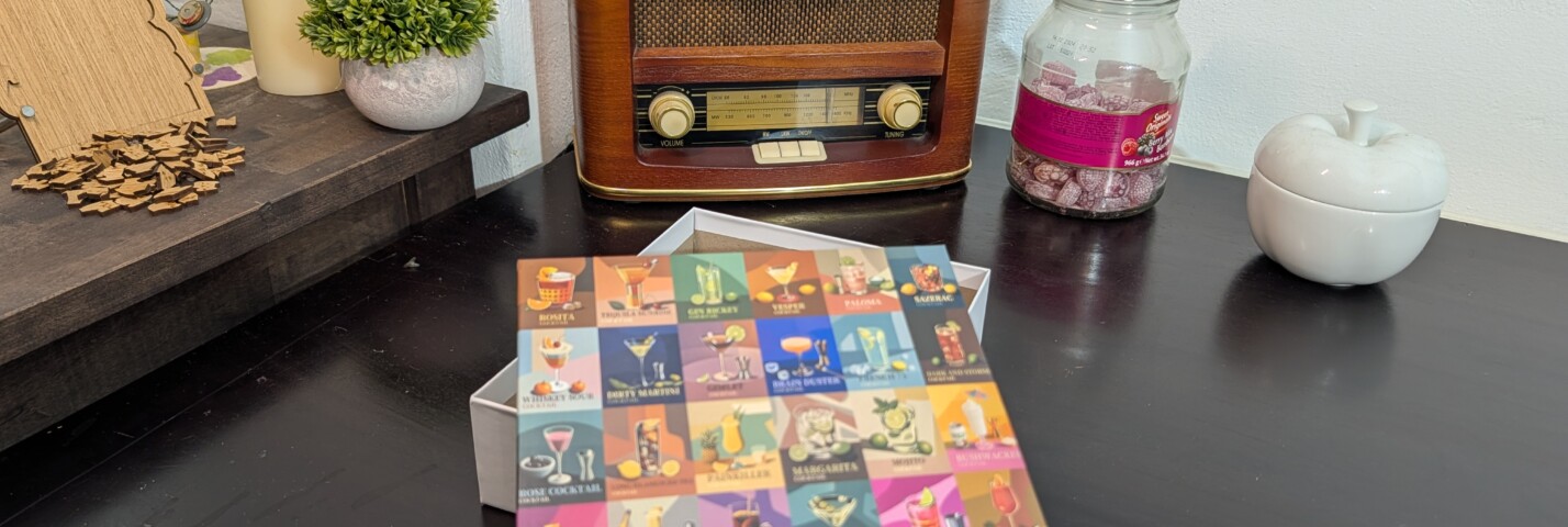 Jazvinto Cocktail Puzzle 1000 Teile im Erfahrungsbericht