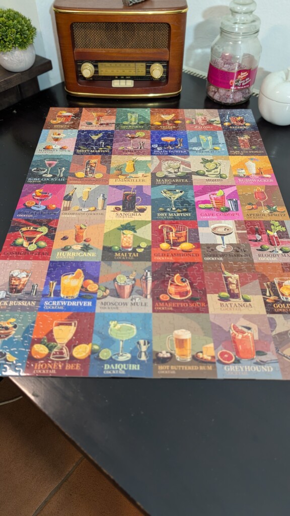 Jazvinto Cocktail Puzzle 1000 Teile im Erfahrungsbericht 7 Jazvinto Cocktail Puzzle 1000 Teile