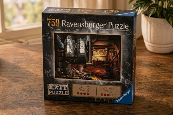 Ravensburger EXIT Puzzle Im Drachenlabor – 759 Teile, Puzzle & Escape-Rätsel in einem (70 × 50 cm)