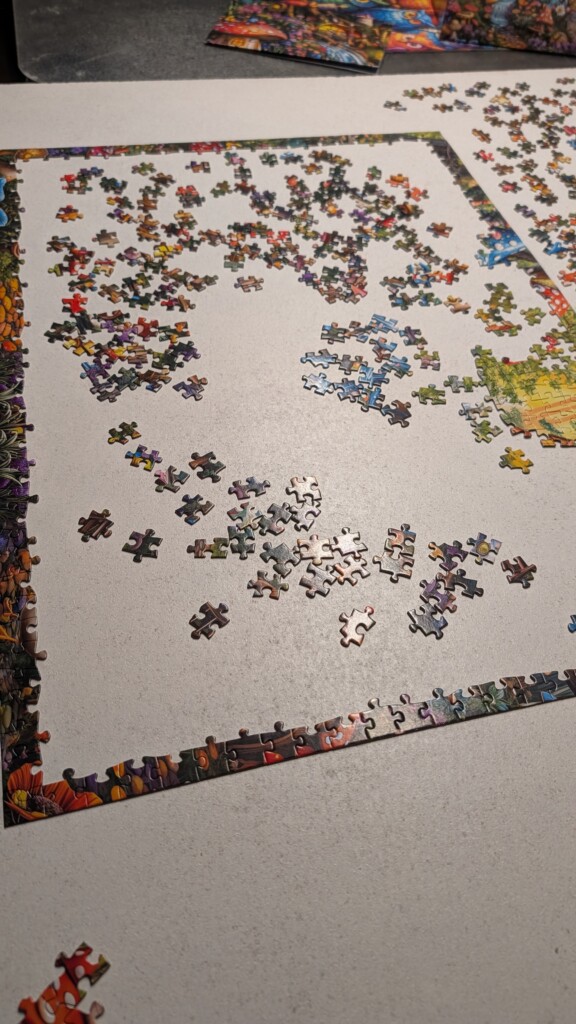 MOJIGE Puzzle 1000 Teile Mushroom Garden