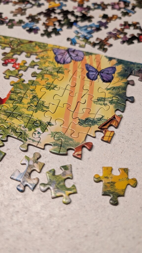 MOJIGE Puzzle 1000 Teile Mushroom Garden