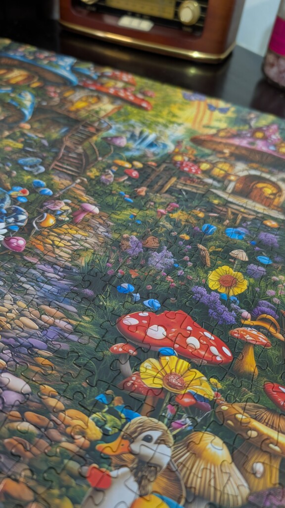 MOJIGE Puzzle 1000 Teile Mushroom Garden