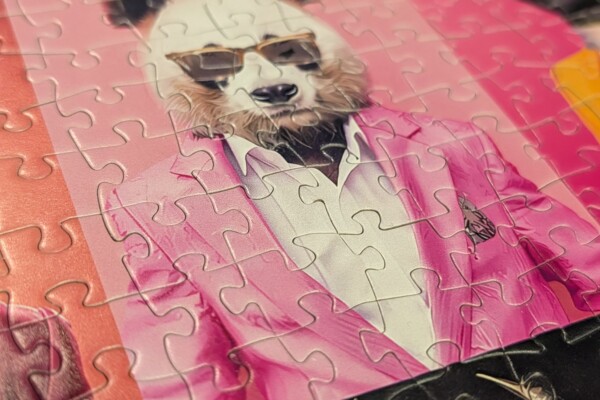 Tucocoo Puzzle 1000 Teile – Tierporträts in Kleidung, 25 Motive, 50 x 70 cm