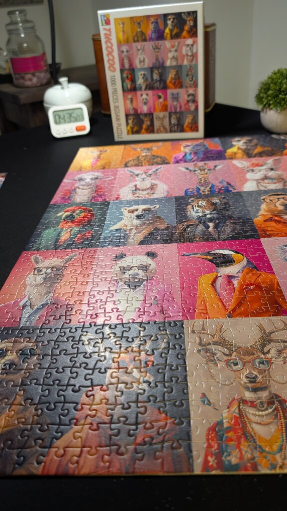 Tucocoo – Tierporträts in Kleidung - 1000 Teile Puzzle
