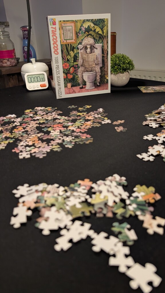 Tucocoo Puzzle 1000 Teile – Schaf auf der Toilette