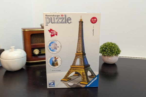 Ravensburger Eiffelturm 3D-Puzzle 216 Teile – Erfahrungsbericht