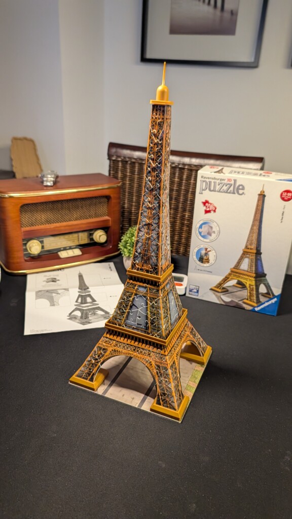 Ravensburger Eiffelturm 3D-Puzzle 216 Teile – Erfahrungsbericht 2 Ravensburger Eiffelturm 3D-Puzzle