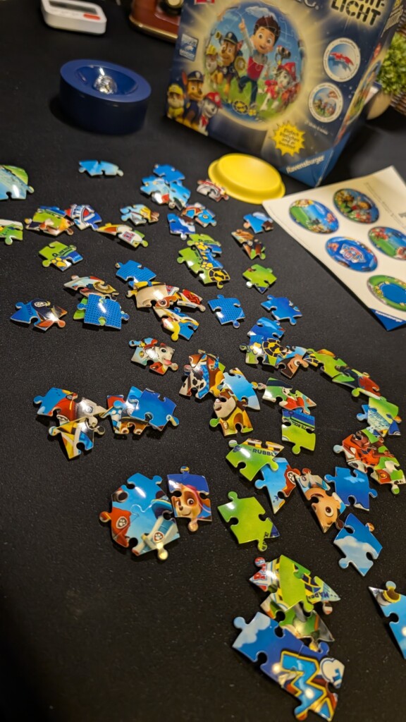 Ravensburger Paw Patrol Nachtlicht 3D-Puzzle 72 Teile