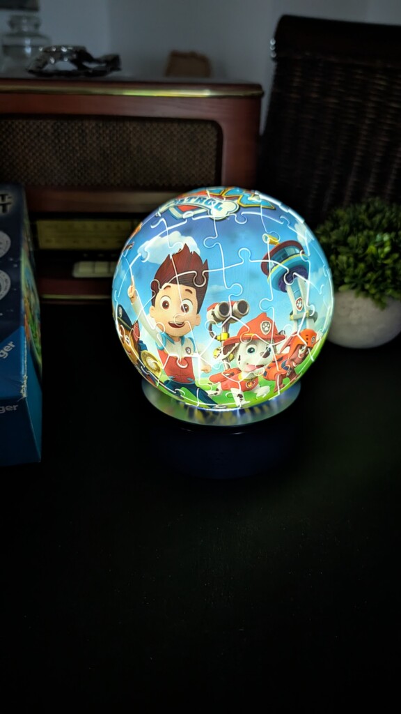 Ravensburger Paw Patrol Nachtlicht 3D-Puzzle 72 Teile